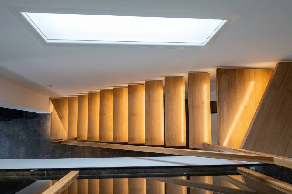 Escalera de madera en Molina de Segura
